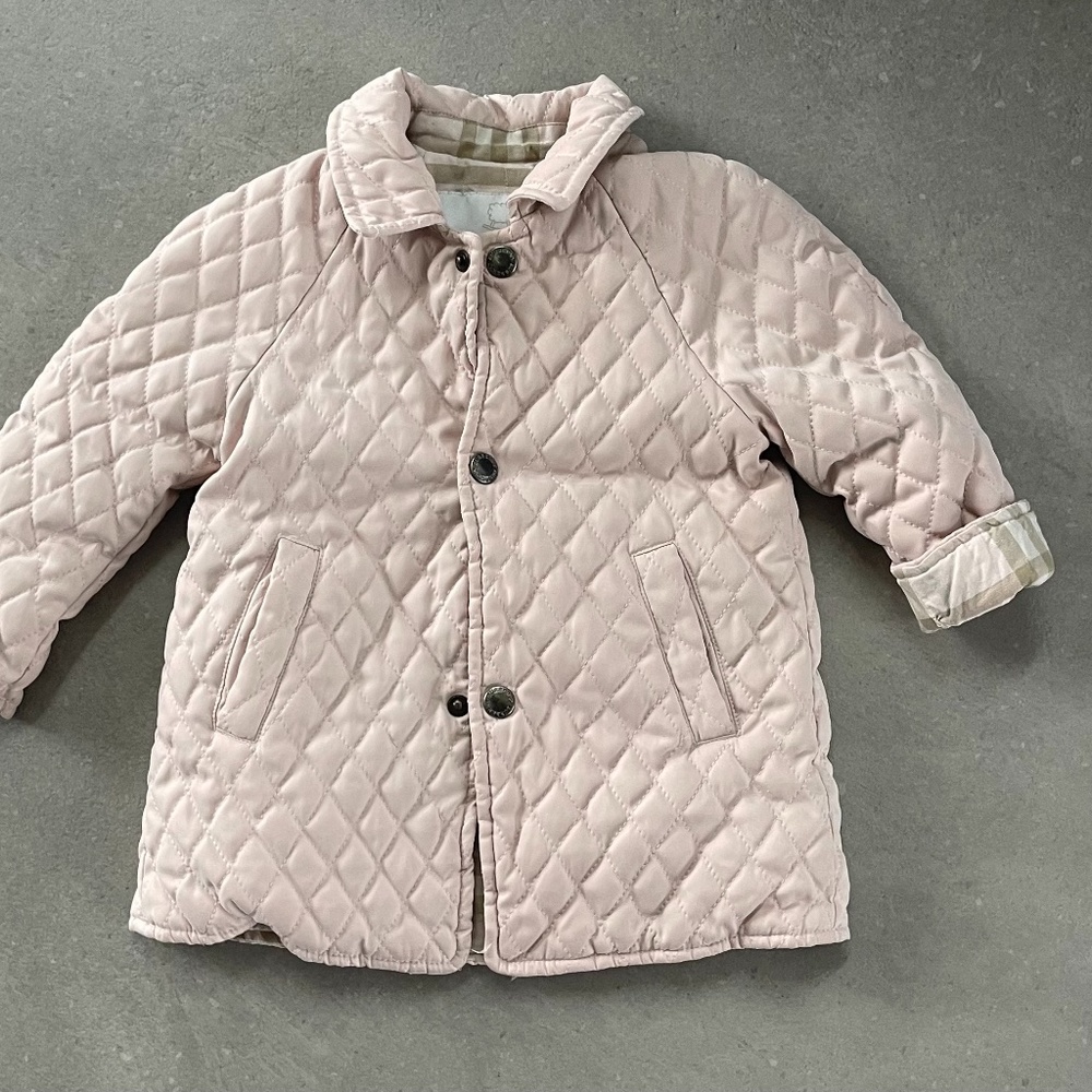 Burberry Quilted Jacket - Size 18 Months